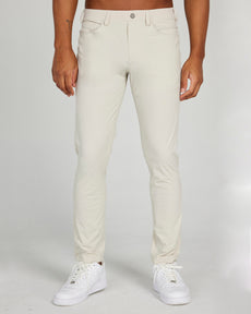 Kent Pull-On Trouser in Stone