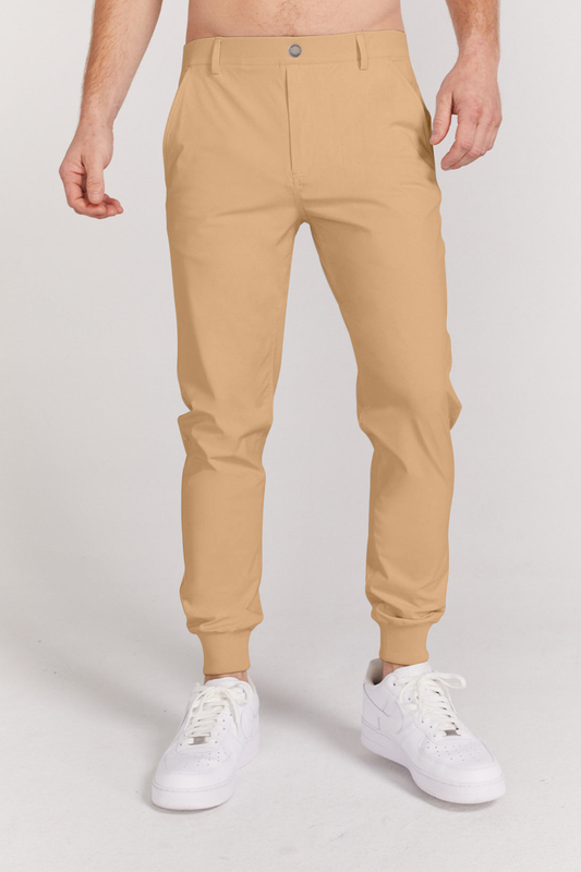 Halliday Pull-On Jogger in Cappuccino