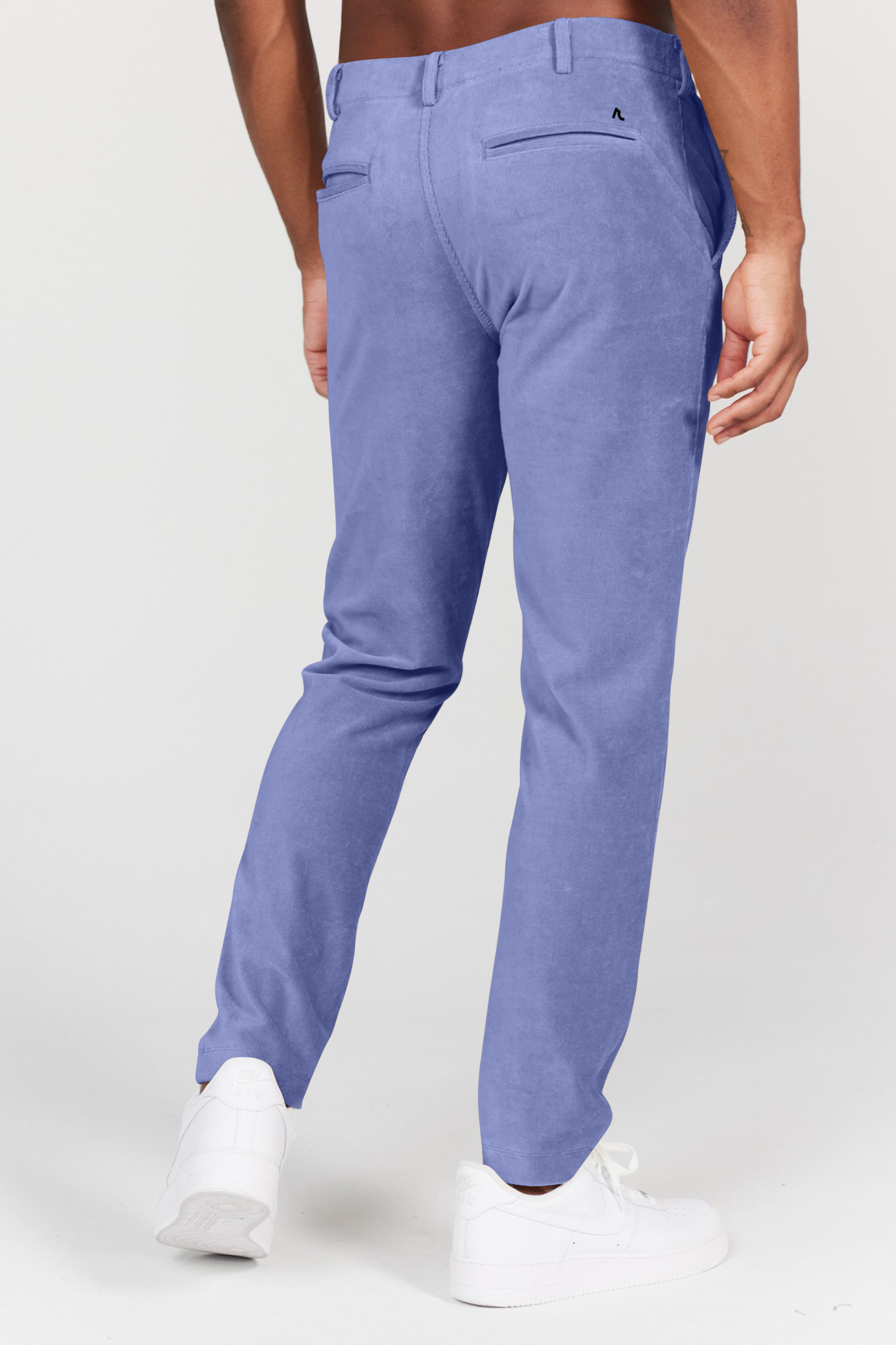 Collins Pull-On Corduroy Trouser in Purple Impression