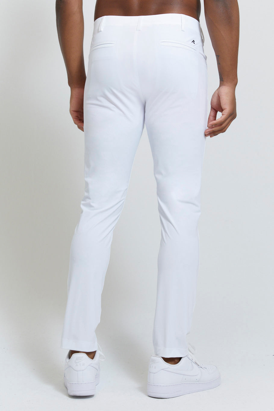Kent Pull-On Trouser in Bright White