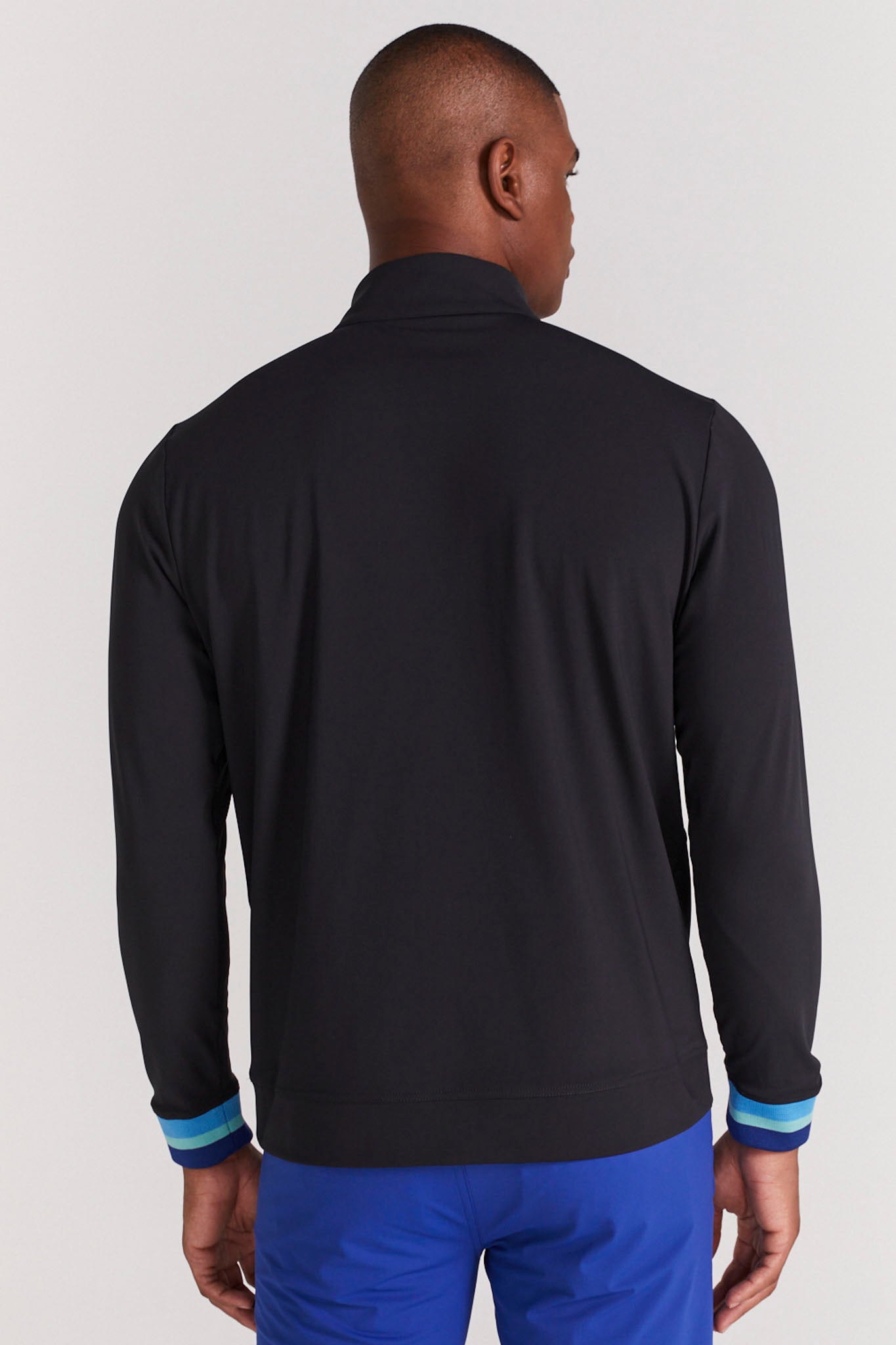 Hayden Quarter Zip in Tuxedo