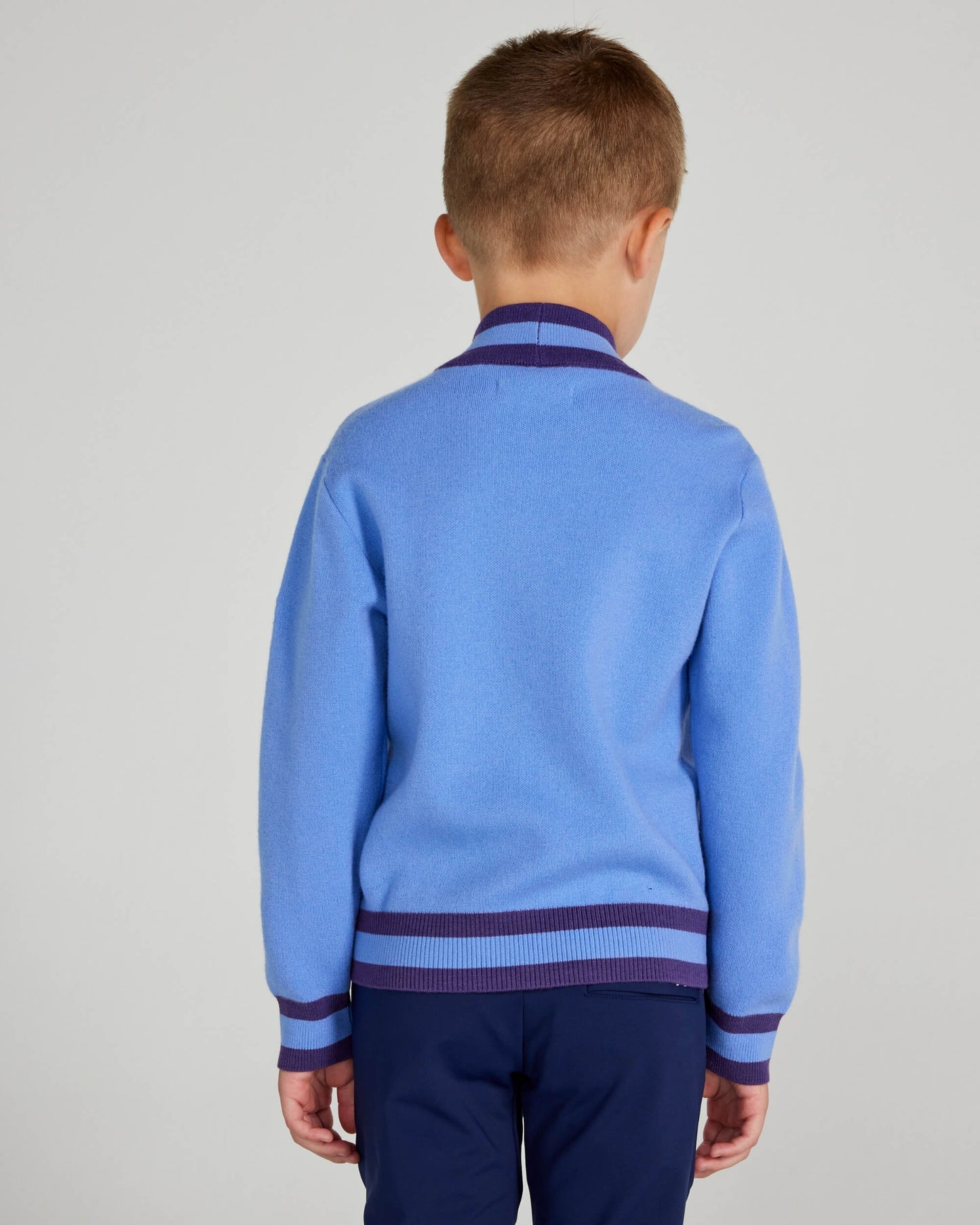 Boys Crestwell Bomber in Bleu