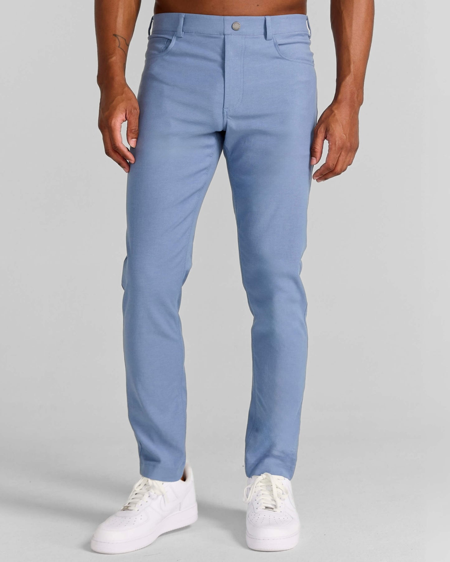 Calvin Pull-On Chino in Bashful Blue