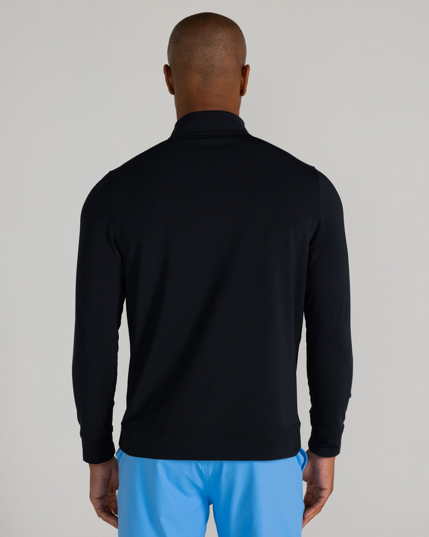 Fallon Quarter Zip in Tuxedo