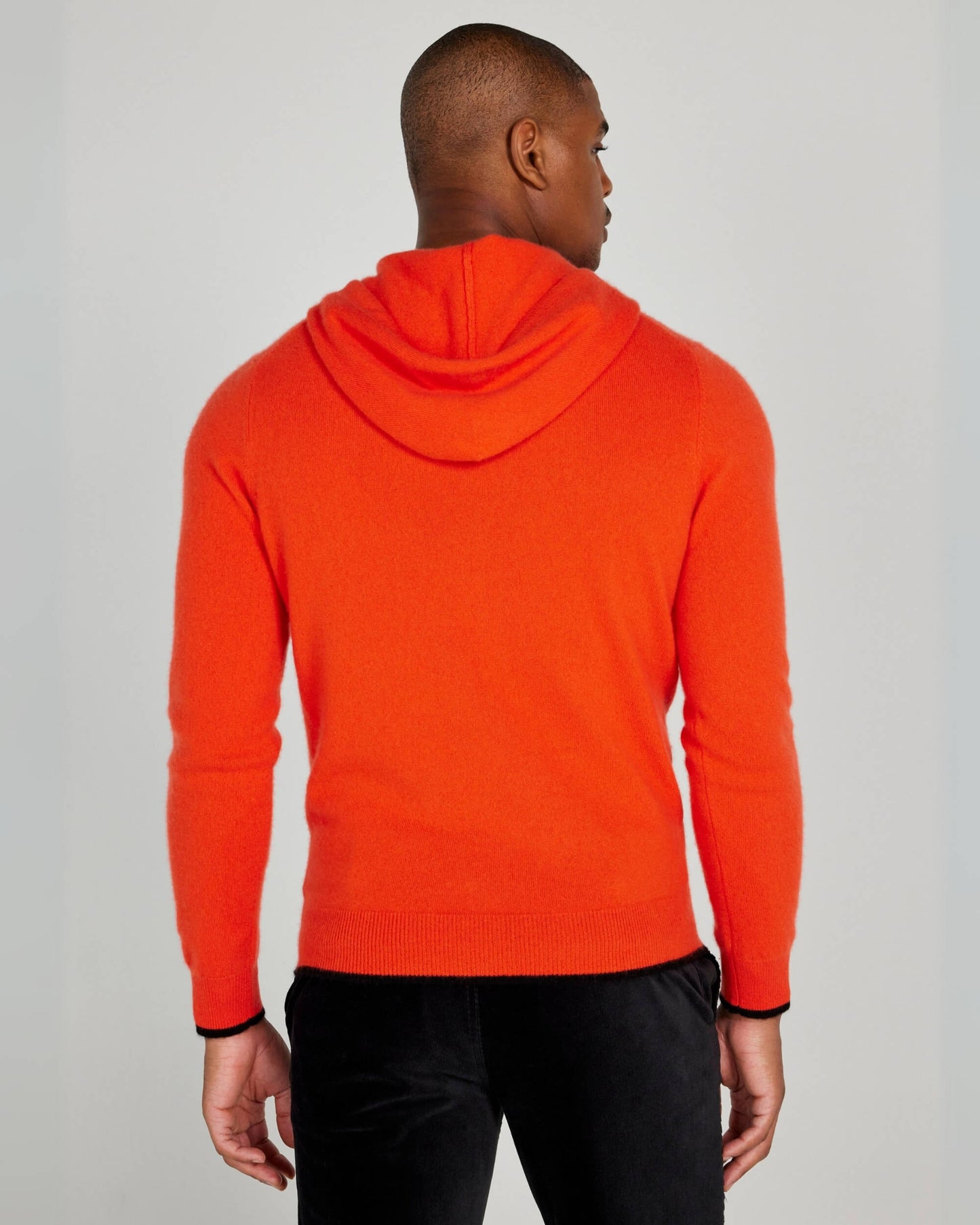 Quincy Hoodie in Vermilion