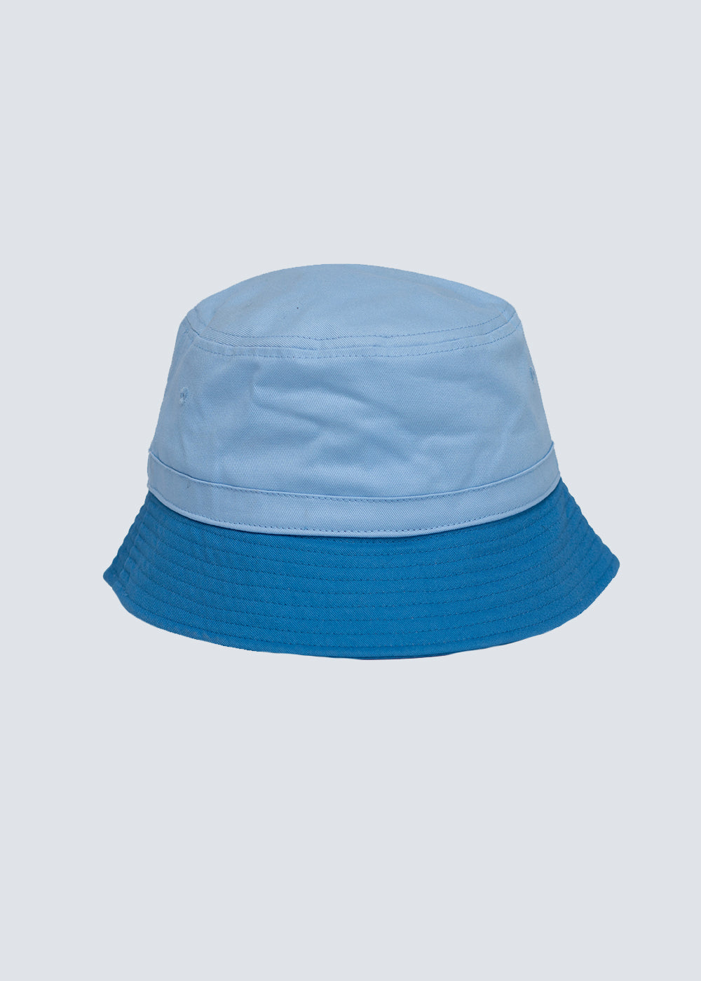 Script Bucket Hat in Sky Blue
