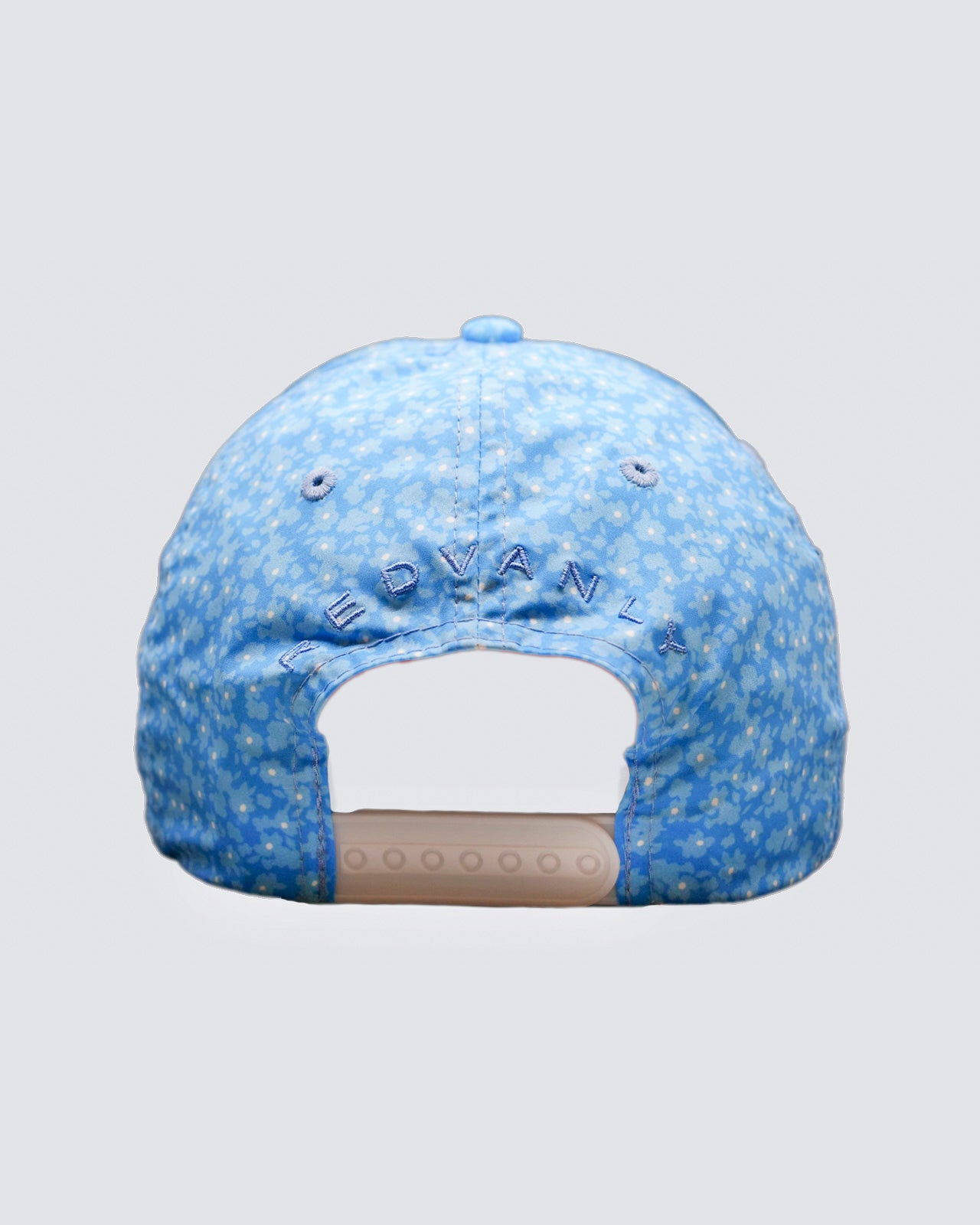 Printed Baseball 5 Panel Hat in Blue