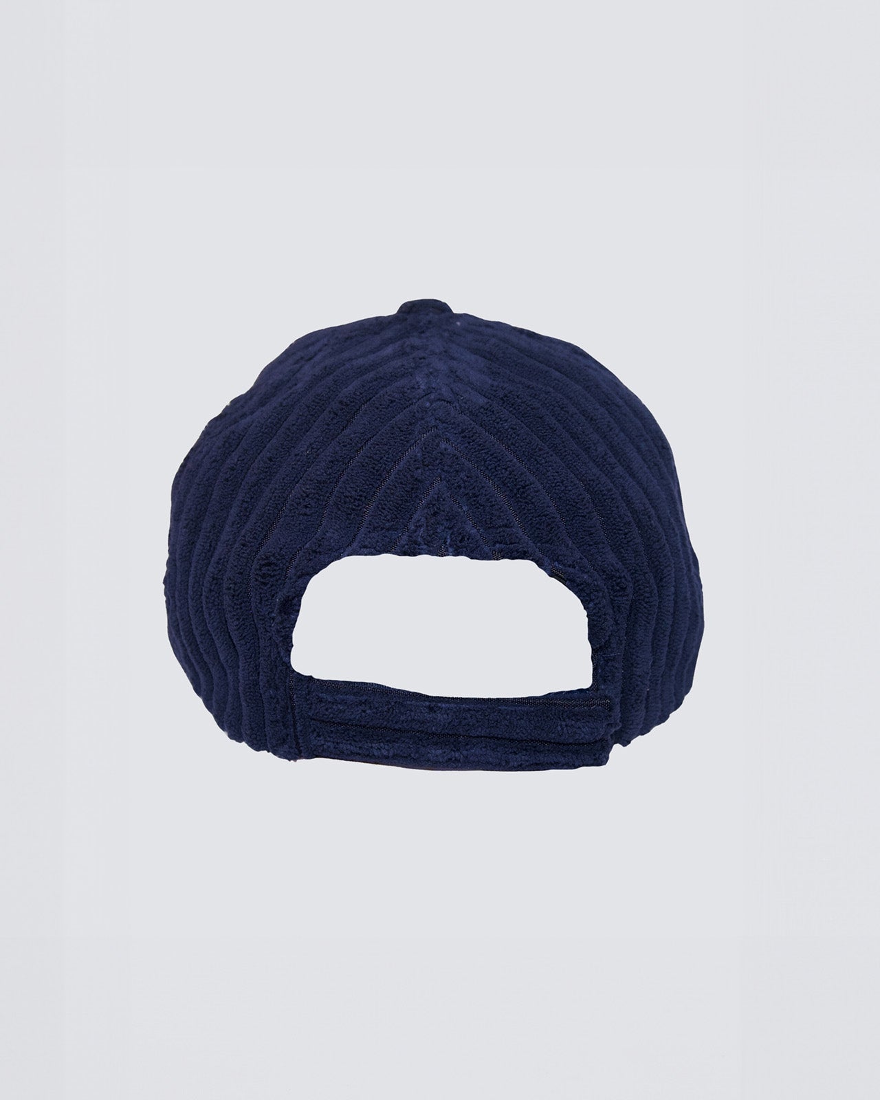 'r' Icon 6 Panel Corduroy Hat in Midnight Navy