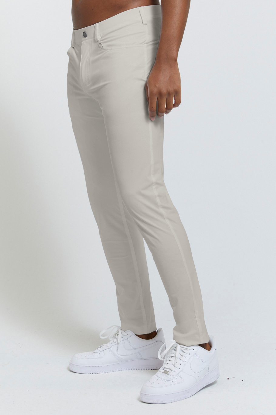 Kent Pull-On Trouser in Stone