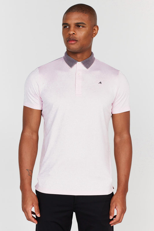 Darby Polo in Petal Pink