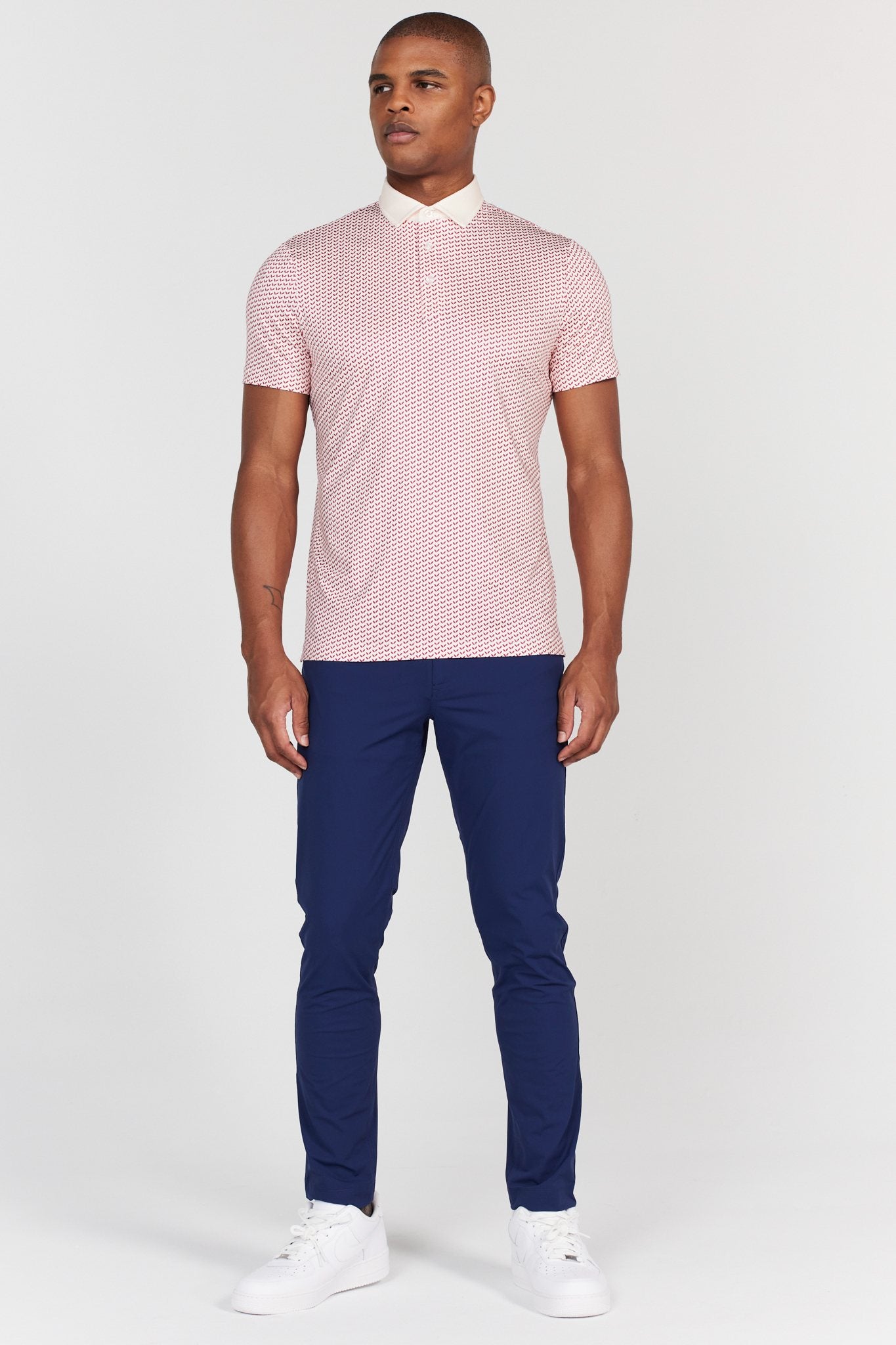 Deweil Polo in Petal Pink