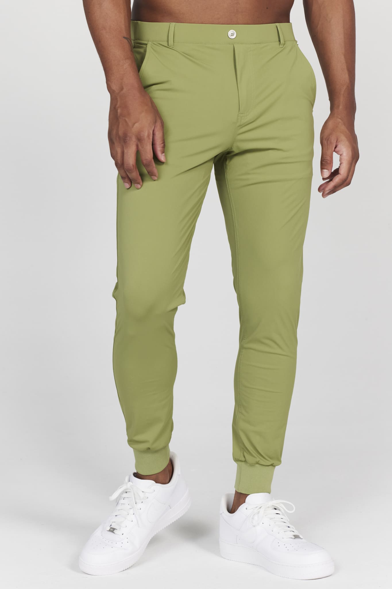 THalliday Pull-On Jogger in Calliste Green