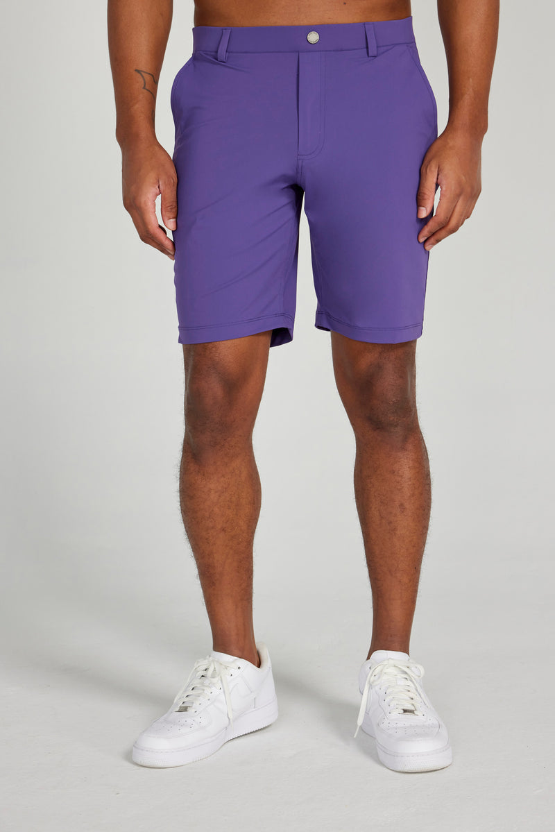 Image of Hanover Pull-On Short in Loganberry