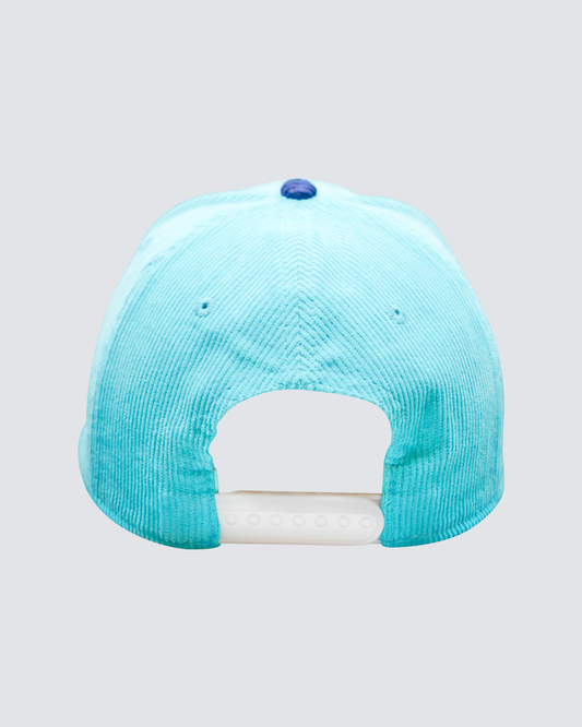 Arched 6 Panel Corduroy Hat in Mint