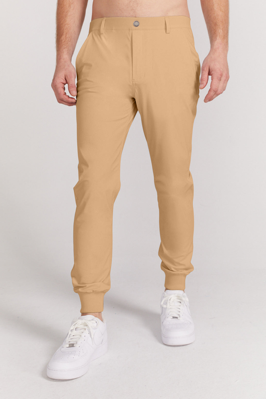 Halliday Pull-On Jogger in Cappuccino