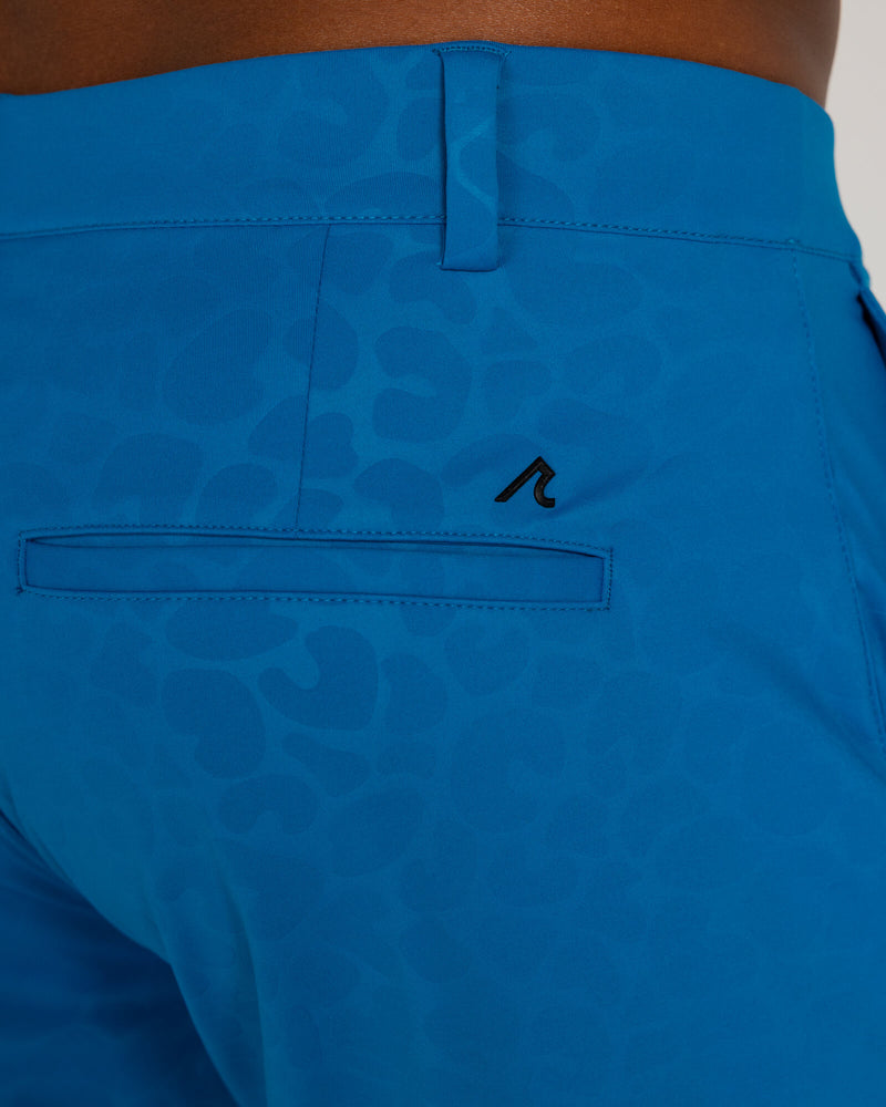 Embossed Varick Pull-On Short in Seaport