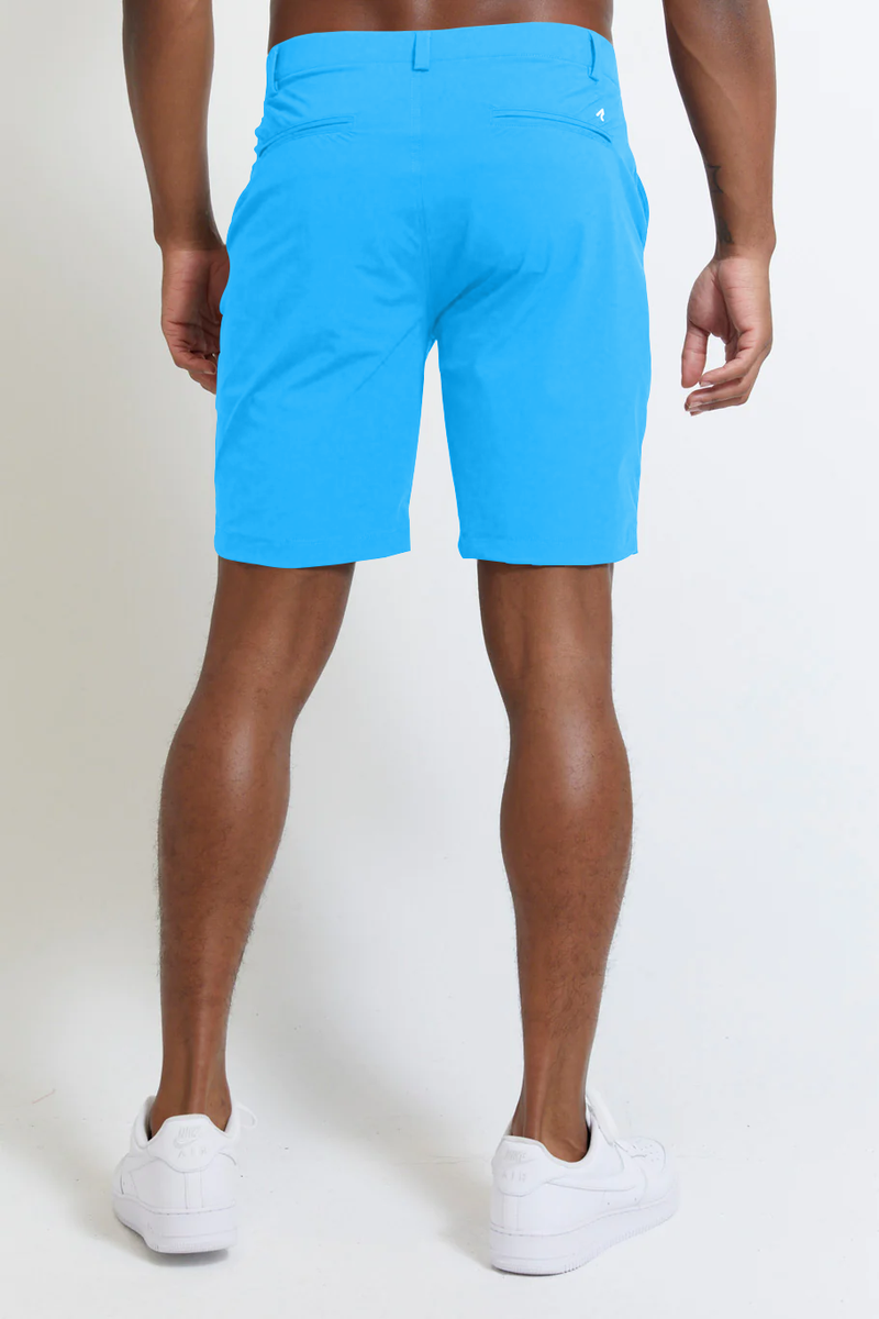 Hanover Pull-On Short in Ibiza Blue