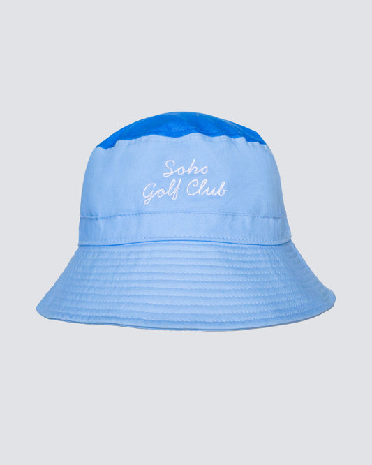SOHO x REDVANLY Bucket Hat in Light Blue