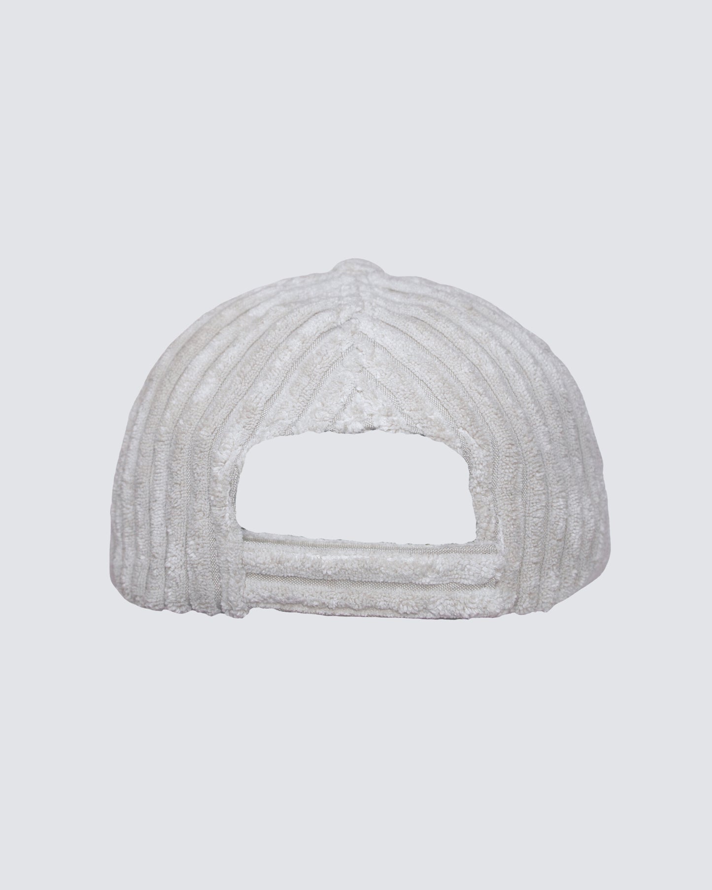 'r' Icon 6 Panel Corduroy Hat in Glacier Gray