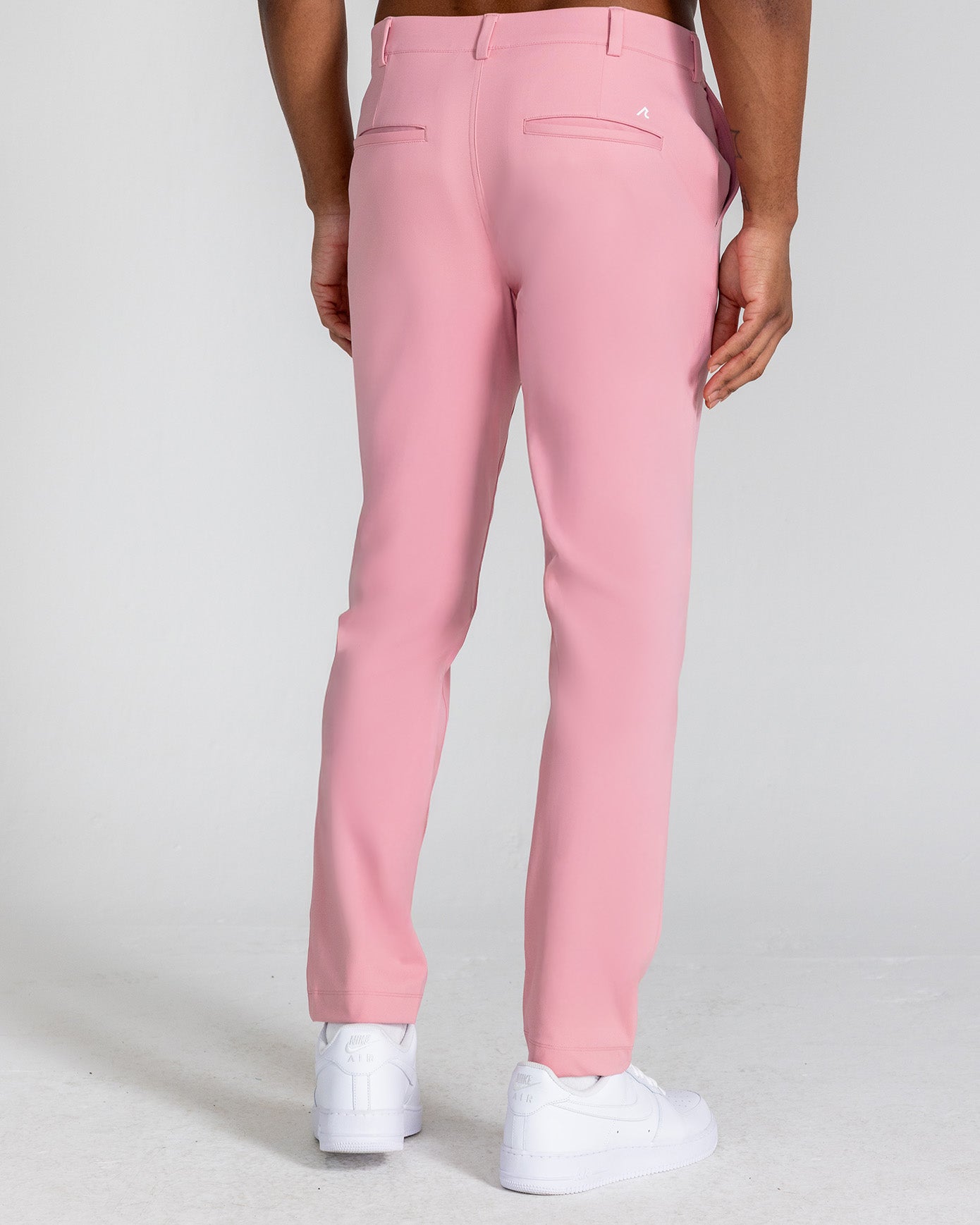 Bradley Pull-On Trouser in Salmon