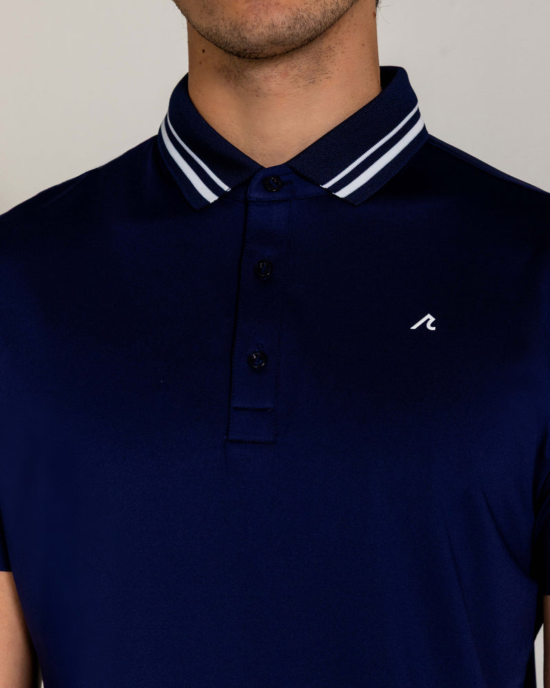 Cadman Polo in Midnight Navy