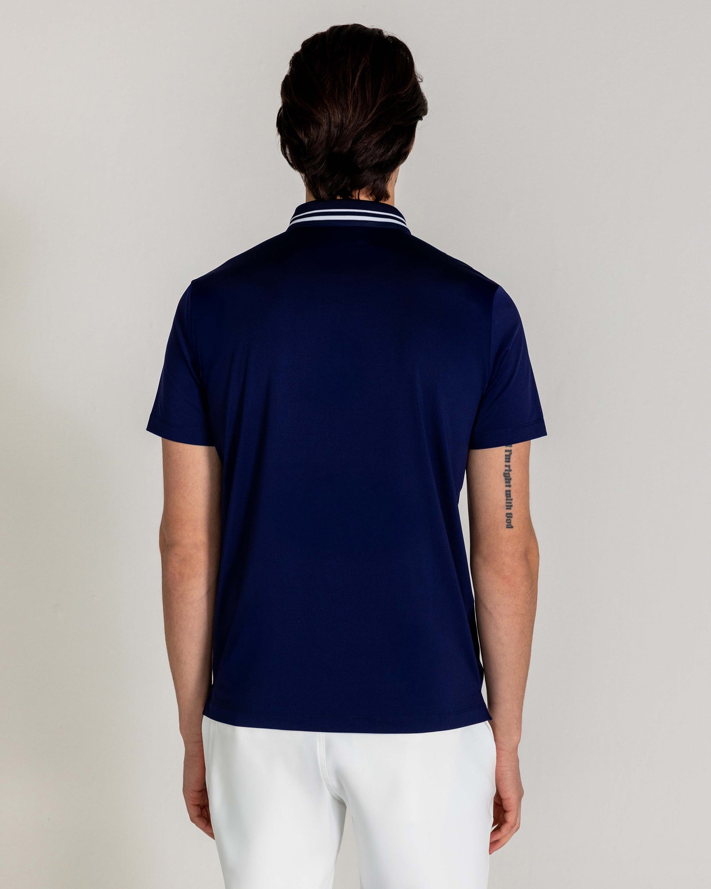 Cadman Polo in Midnight Navy