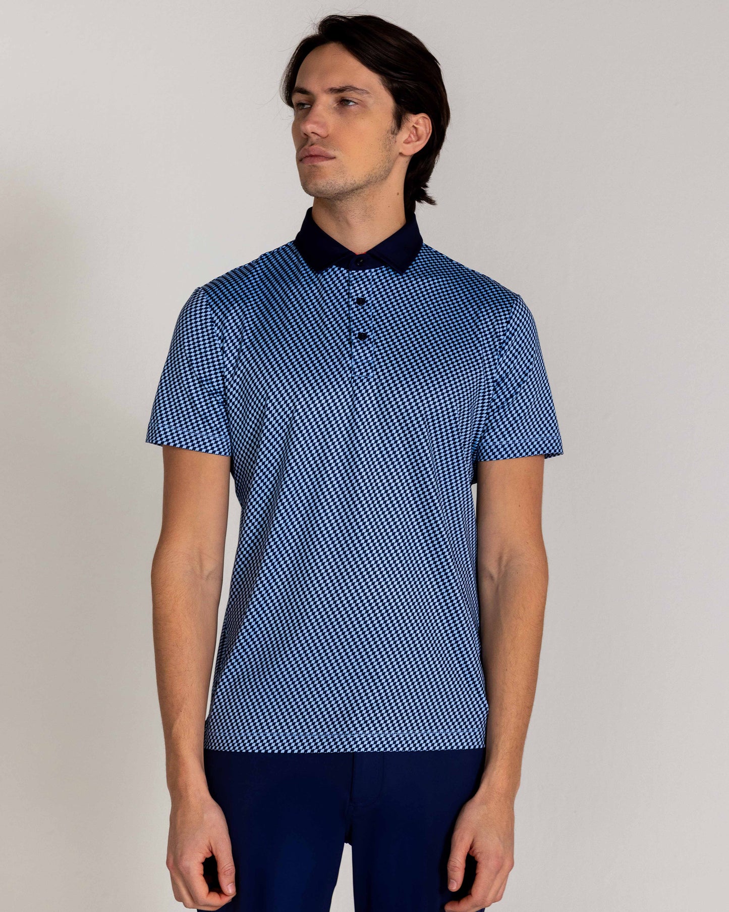Capel Polo in Midnight Navy Multi