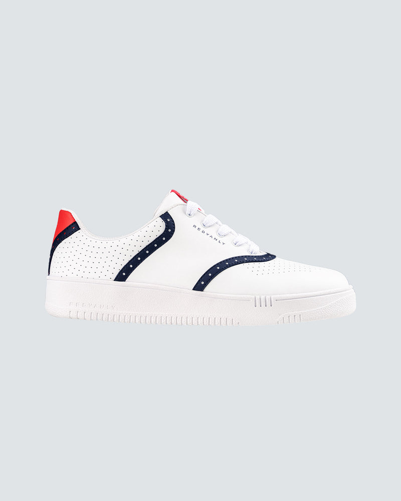 Cavalier Shoe in Navy/Red
