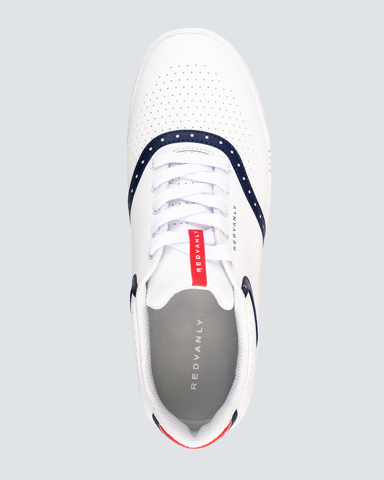 Cavalier Shoe in Navy/Red