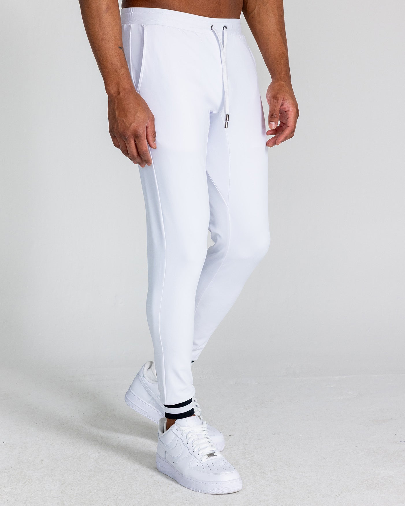 Coleman Jogger in Bright White