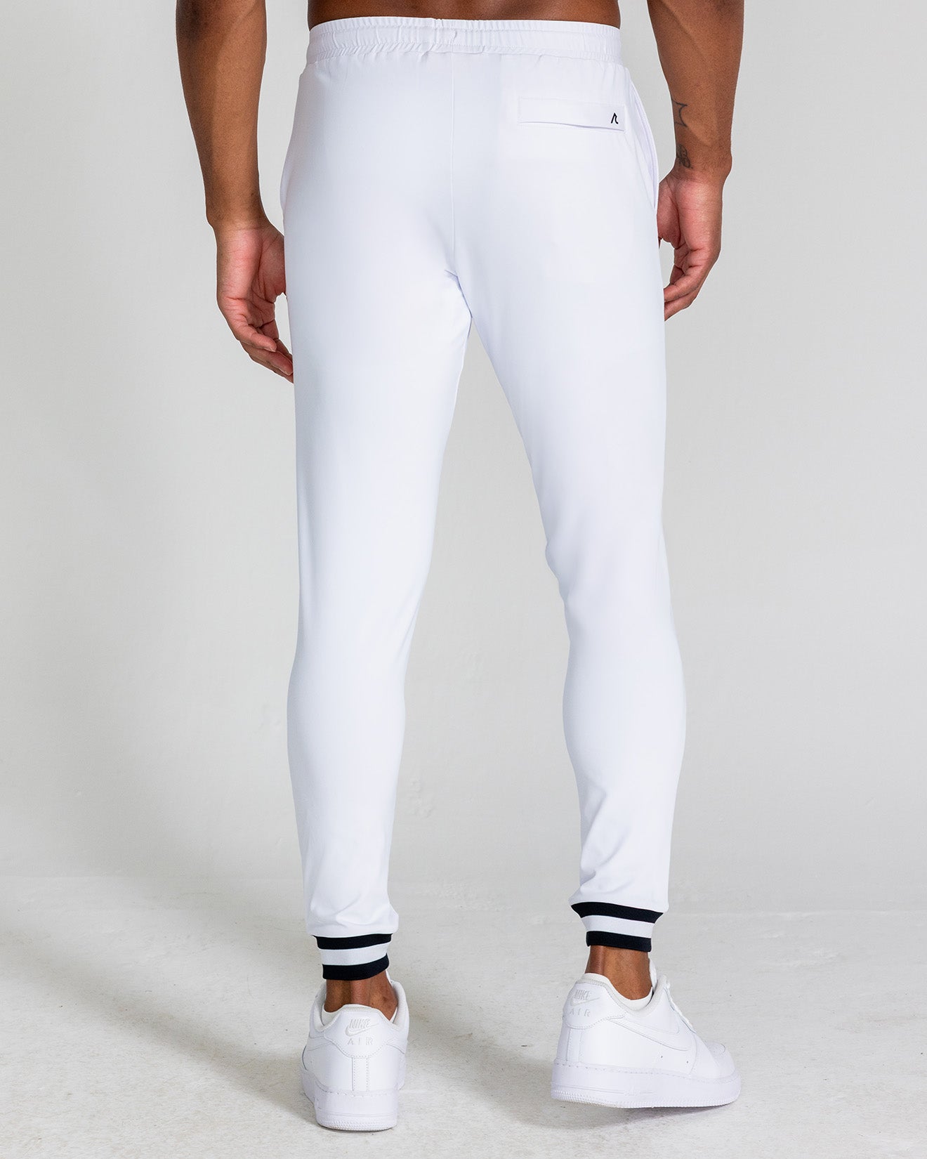 Coleman Jogger in Bright White