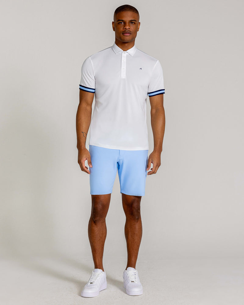 Cromac Pique Polo in Bright White