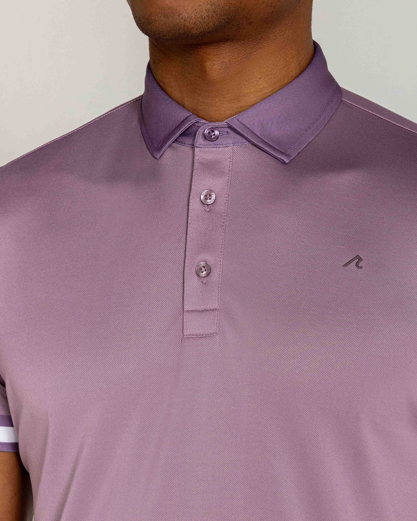 Cromac Pique Polo in Lilac
