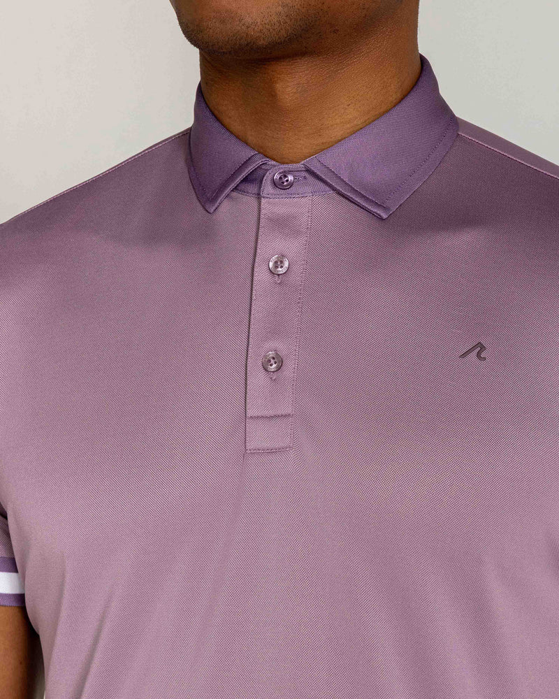 Cromac Pique Polo in Lilac