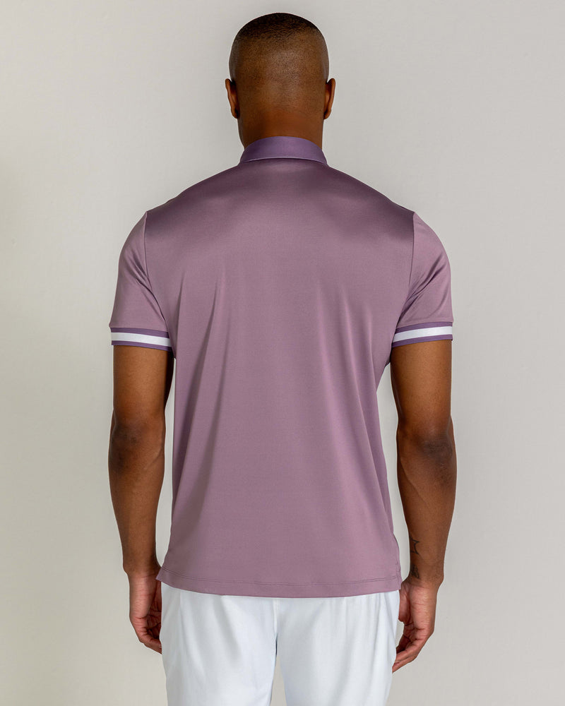 Cromac Pique Polo in Lilac