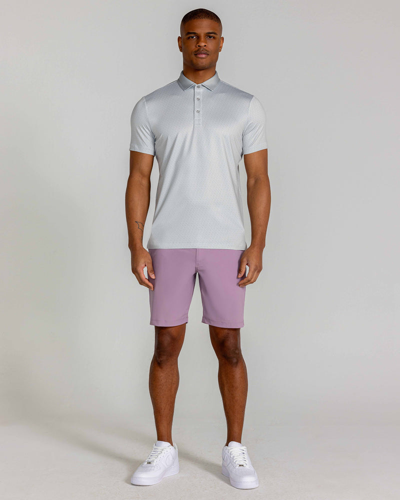 Grafton Polo in Glacier Gray