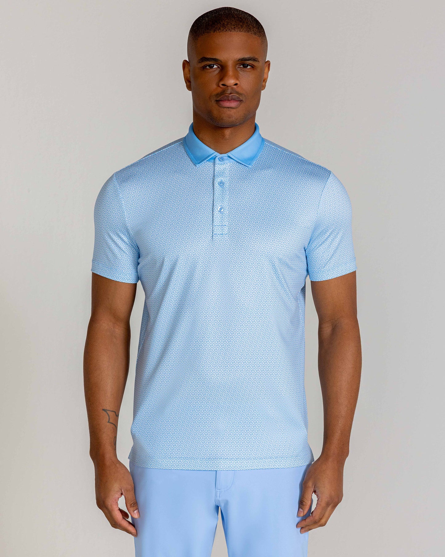Grafton Polo in Mist