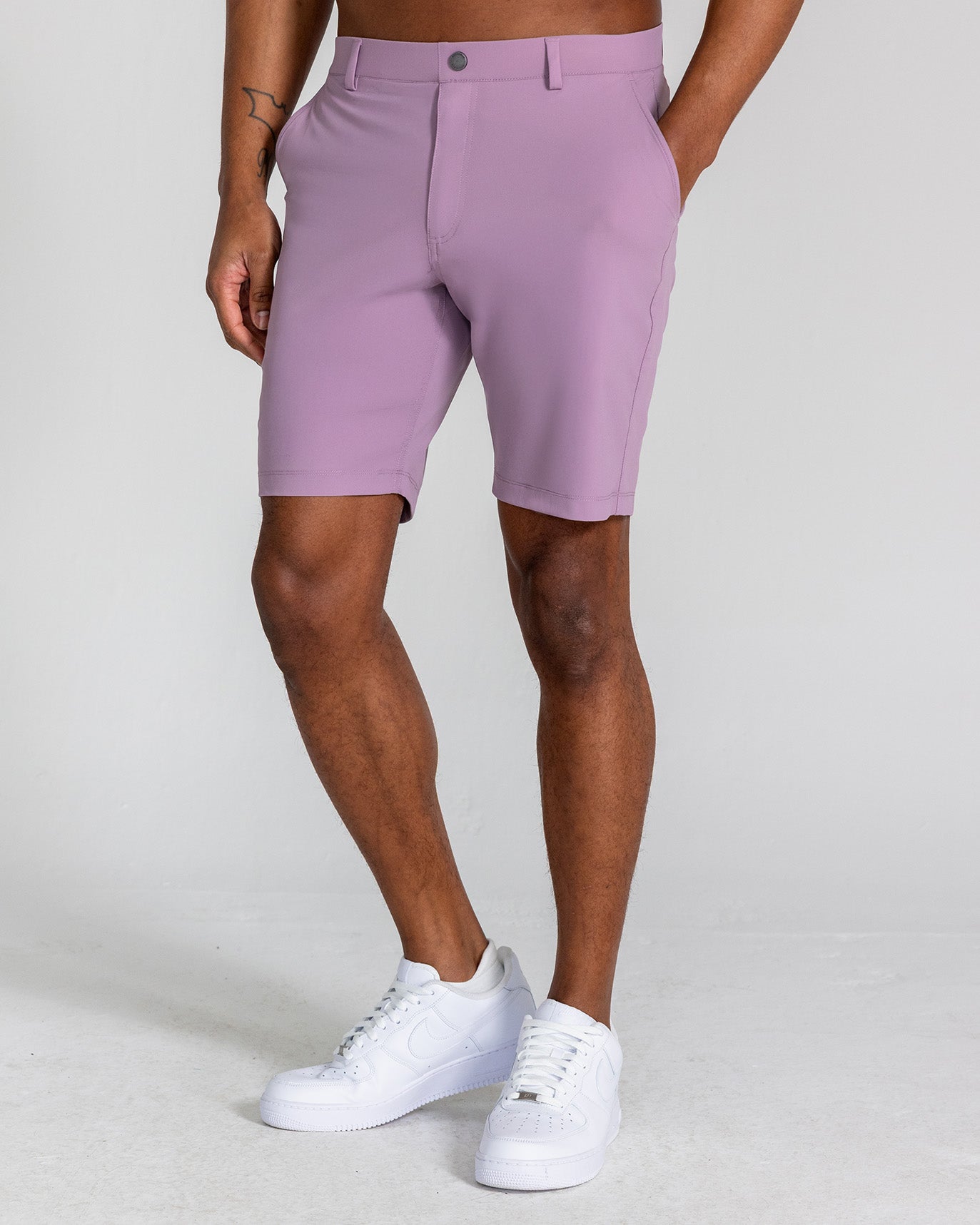 Hanover Pull-On Short in Lilac