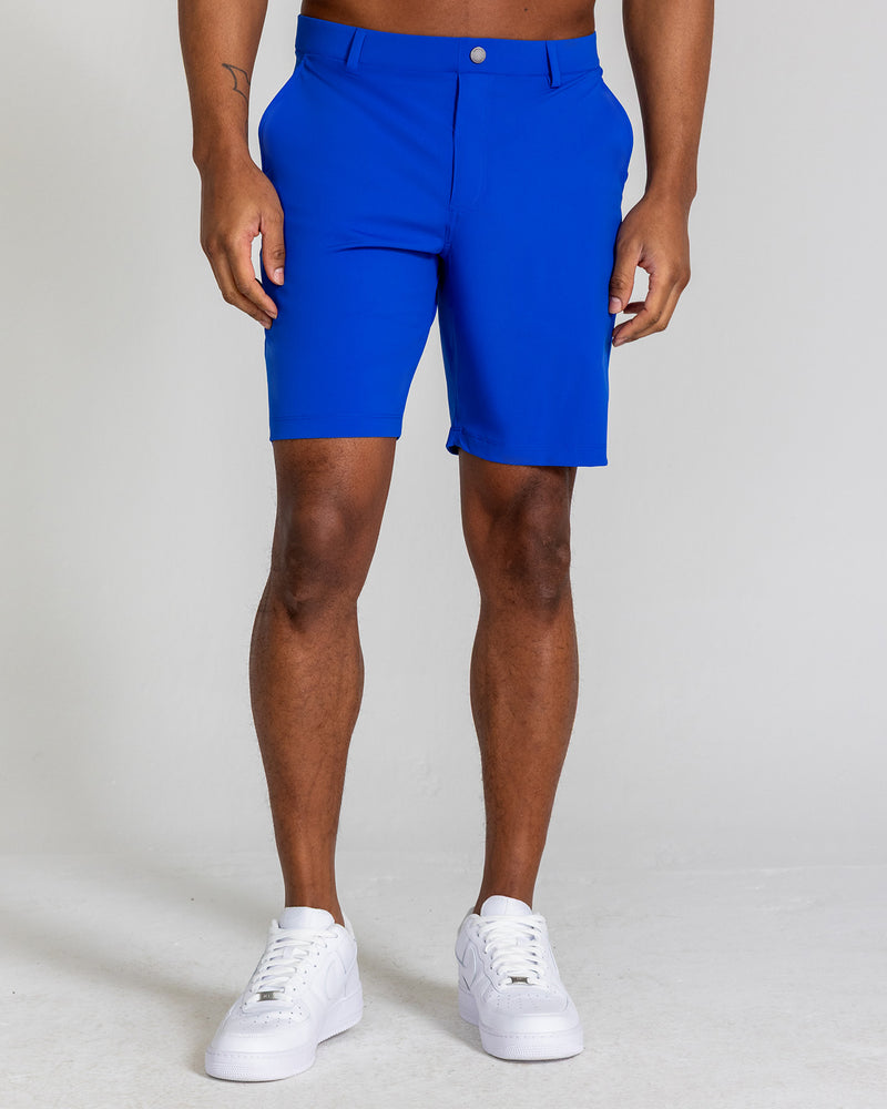 Hanover Pull-On Short in Harbor Blue