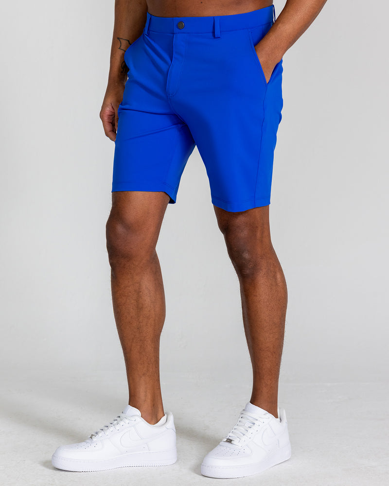 Hanover Pull-On Short in Harbor Blue