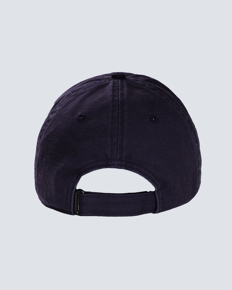 NYGC Embroidered Logo 6 Panel Twill Hat in Navy