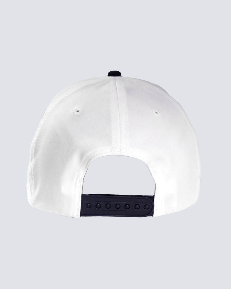 NYGC Bluebird 5 Panel Rope Hat in Bright White