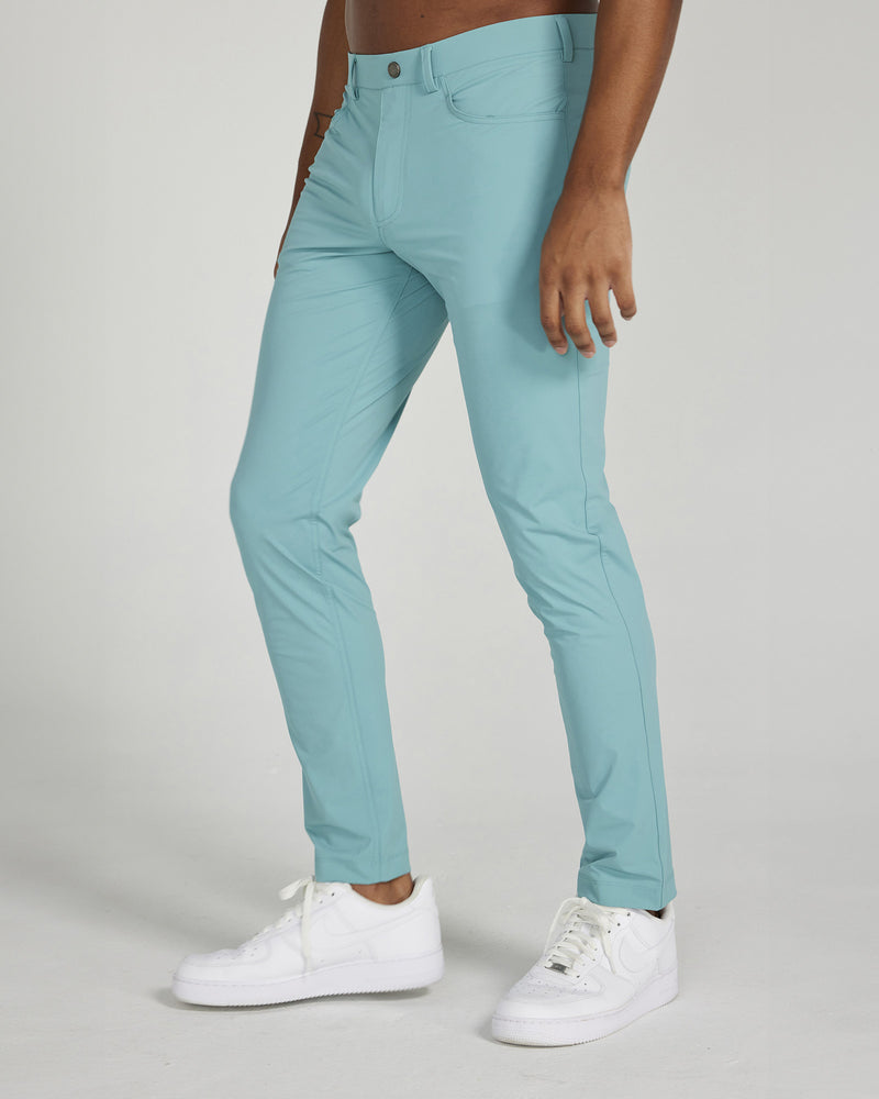 Kent Pull-On Trouser in Rainforest