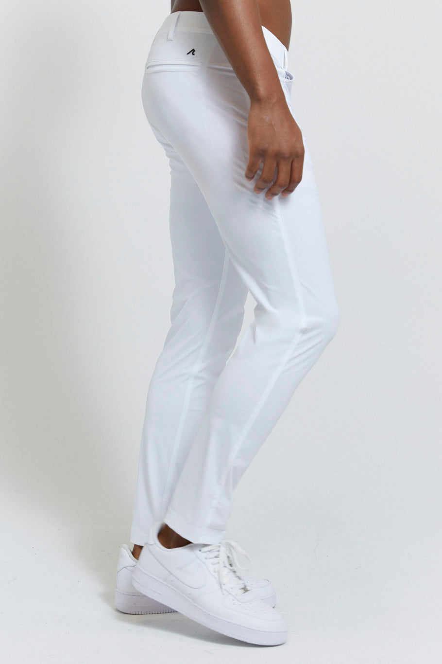 Kent Pull-On Trouser in Bright White