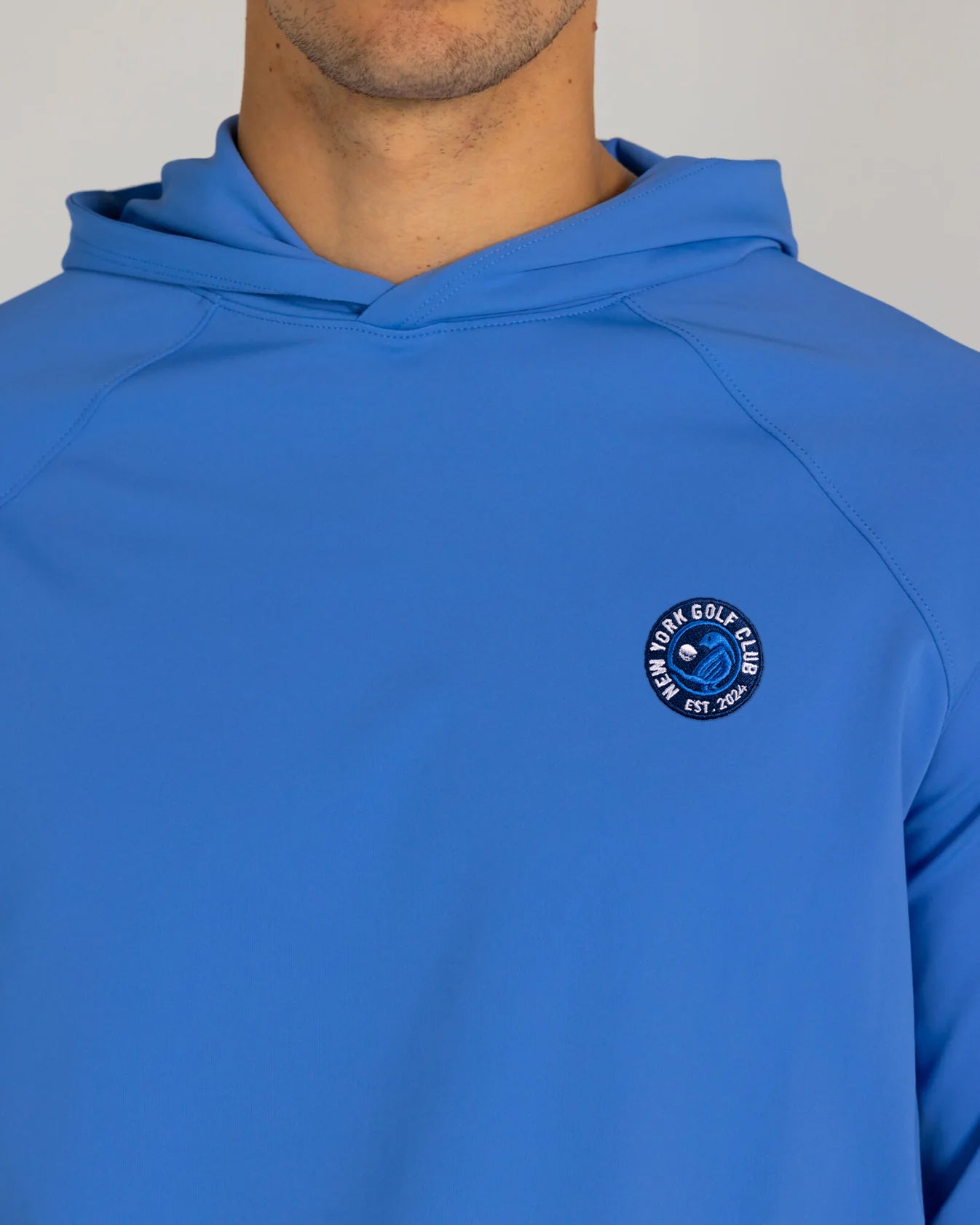 NYGC Larkin Hoodie in Blue Yonder