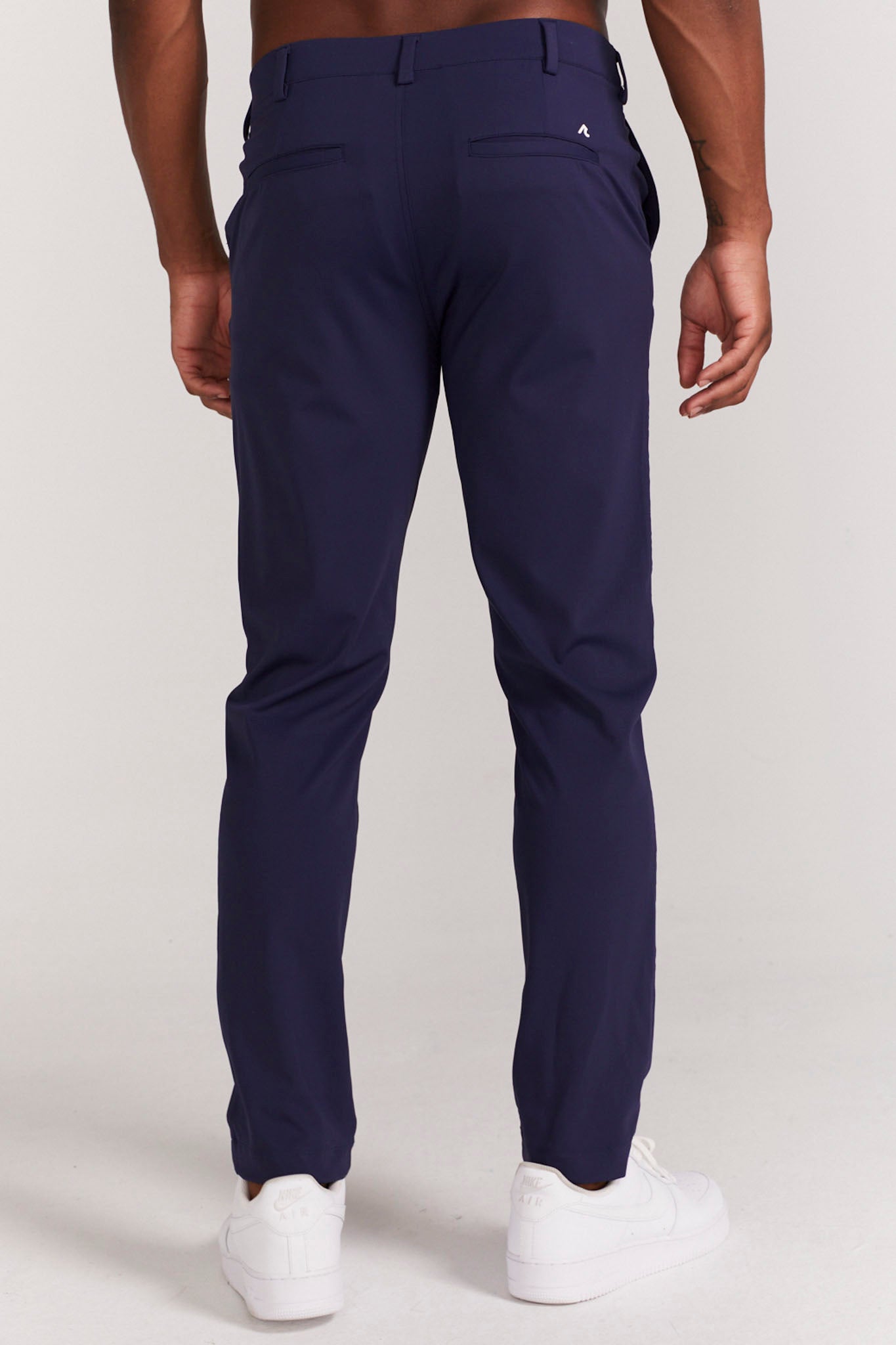 Bradley Pull-On Trouser in Midnight Navy