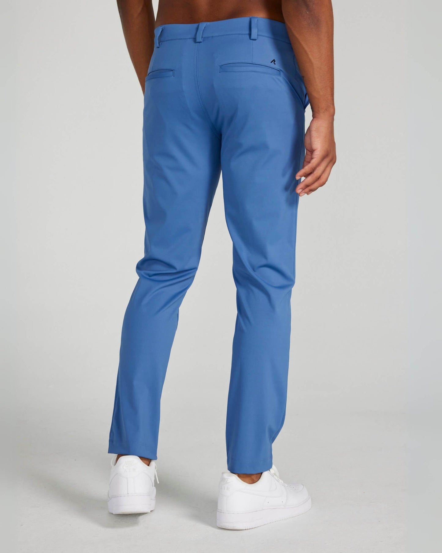 Bradley Pull-On Trouser in Blue Horizon