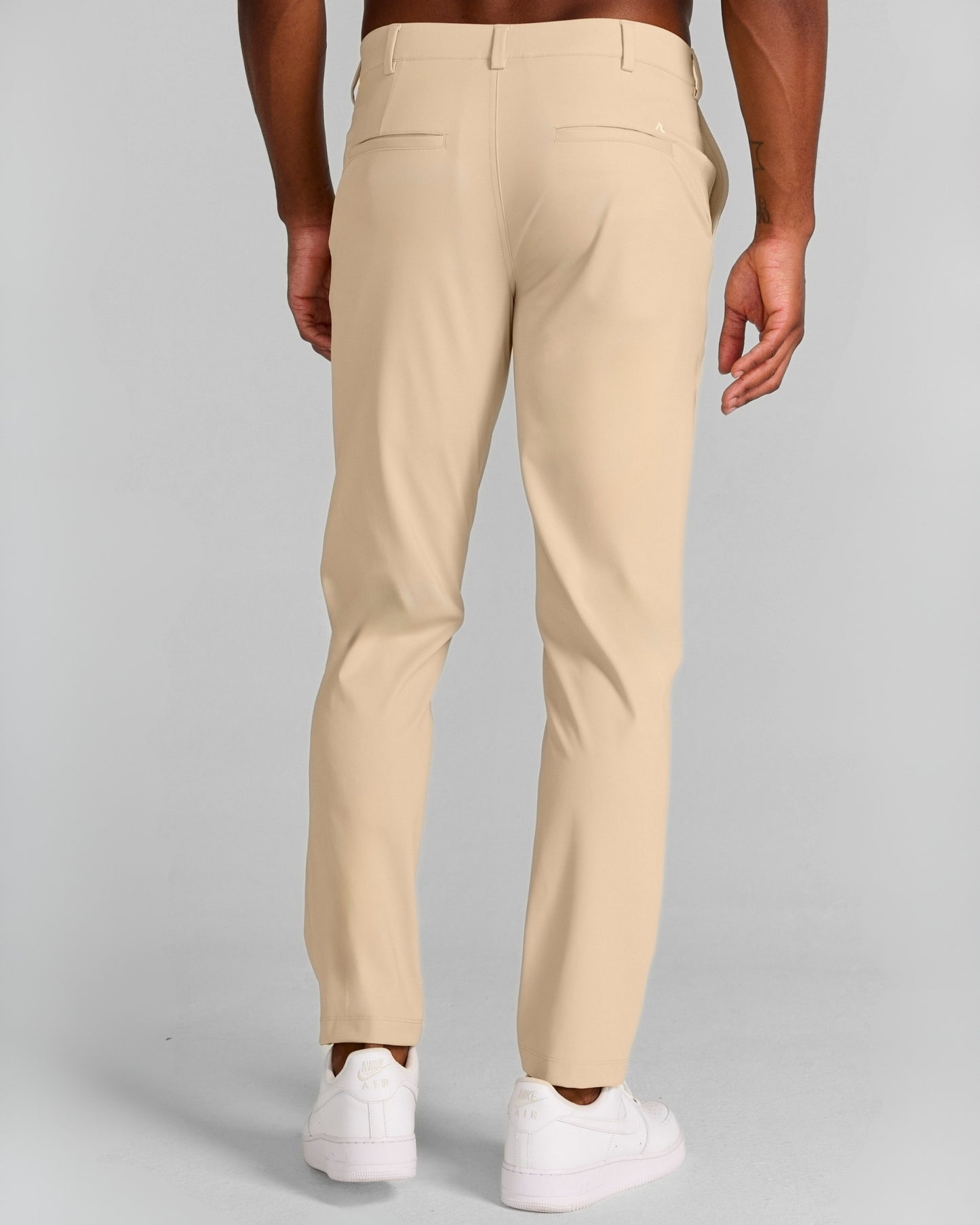Bradley Pull-On Trouser in Pale Khaki