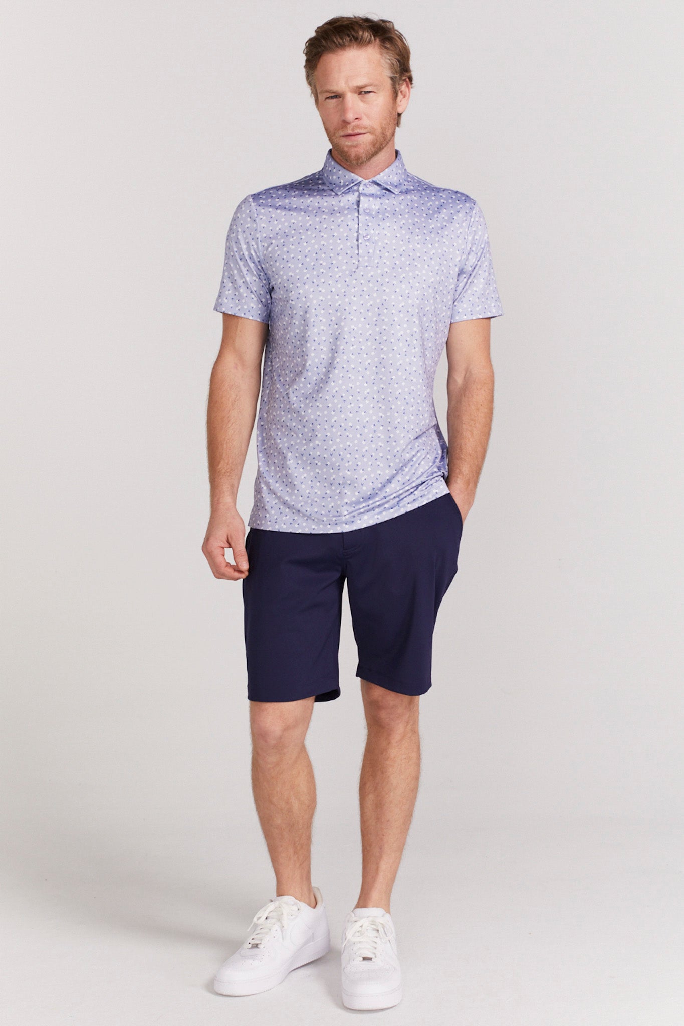 Ashby Polo in Baby Lavender