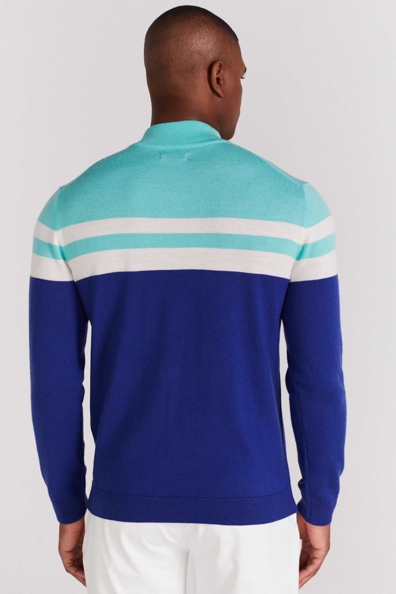 Cooper Quarter Zip in Mazarine Blue